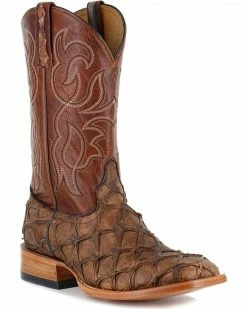 Cody James® Men's Pirarucu Exotic Boots Brown